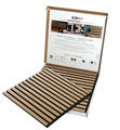 Akustikpanel Square Light Oak 22 x 520 x 520 mm 2-pack Fibrotech